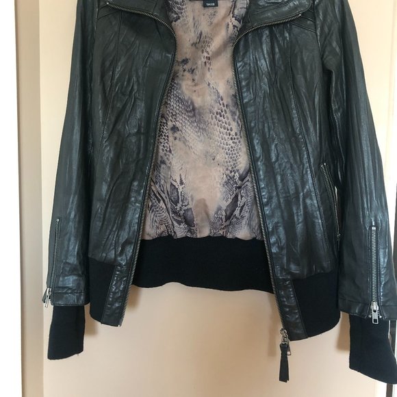 Aritzia Mackage Leather Jacket - Picture 3 of 6